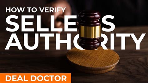 How To Verify Sellers Authority On A Listing Youtube