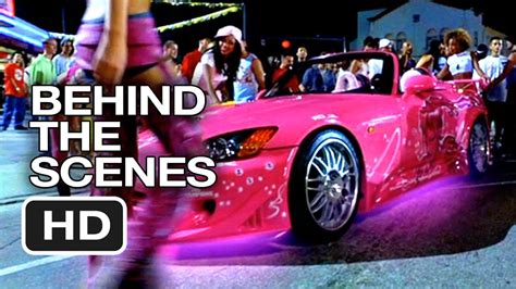 2 Fast 2 Furious Behind The Scenes Pink Car 2003 Paul Walker