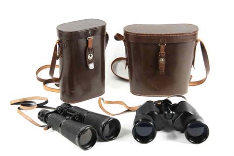 Price Guide For 2 Quality German Binoculars E Leitz