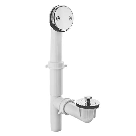 Unclogging your tub drain involves several steps which depend other than writing about her plumbing experiences & knowledge, her main passions are yoga, ocean. DANCO Tub Drain Kit Lift and Turn-51933 - The Home Depot