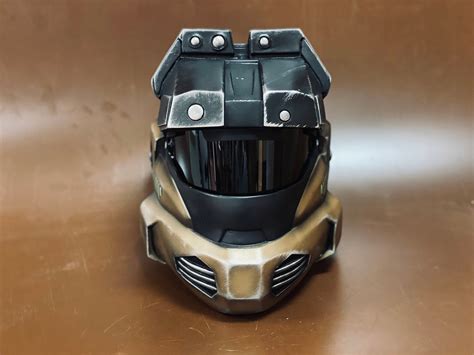 Halo Reach Scout Helmet Any Painting Is Free Cosplay Airsoft Etsy