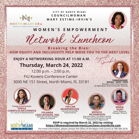 women s empowerment network luncheon north miami chamber of commerce