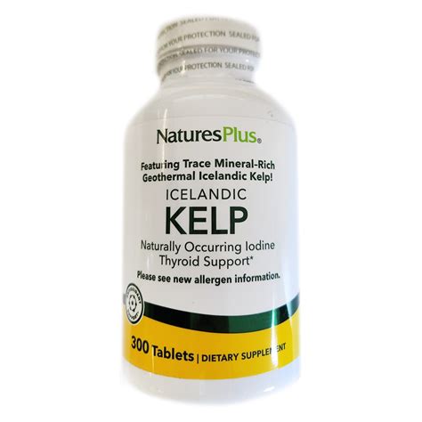 Naturesplus Icelandic Kelp 300 Tablets Vitacost