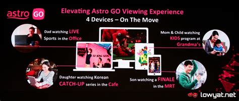 Now you can catch and experience your favourite sports live anytime anywhere with. Astro GO Goes Official: Is The Satellite TV Company Trying ...