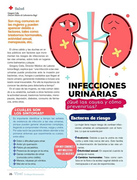 Infecciones a las vías urinarias Laboratorios Bagó