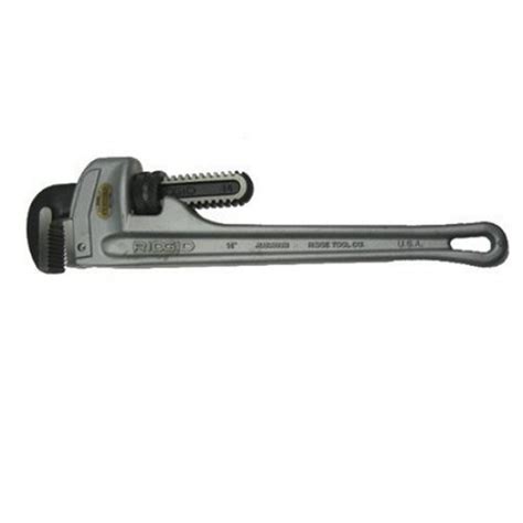 Wylaco Supply Ridgid 814 14 Aluminum Straight Pipe Wrench
