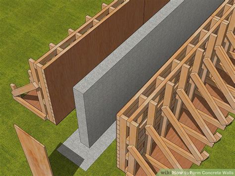 How To Form Concrete Walls With Pictures Concrete Retaining Walls