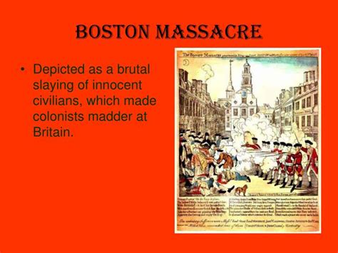 Ppt Boston Massacre Powerpoint Presentation Id5806559