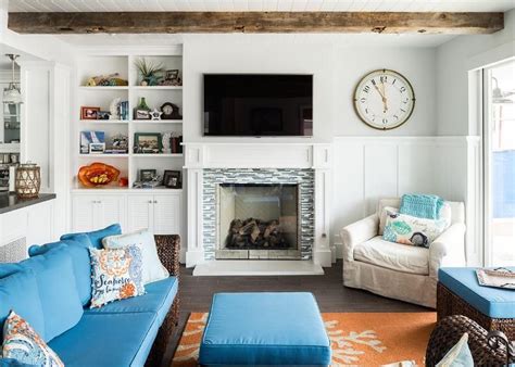 So, there are some many plans for wooden coffee table, because there is the most usable material. Louvered Living Room Cabinets - Cottage - Living Room ...