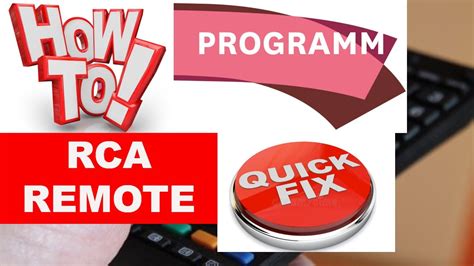 The tv i have is an old rca however it won't go to input mode for me to change to aux so i can play xbox any suggestions? How to program tv with RCA universal remote||Programming ...