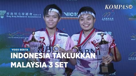 Ganda Putri Indonesia Apriyantifadia Juara Hong Kong Open 2023 Youtube