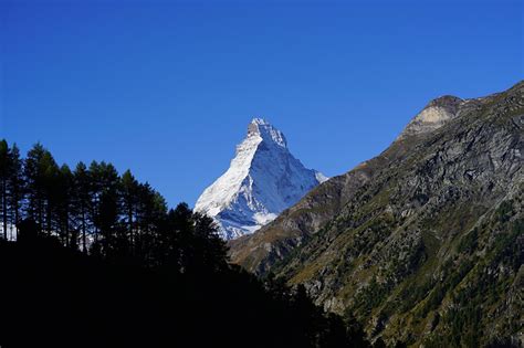 Papeis De Parede Montanhas Suíça Matterhorn Pennine Alps Canton