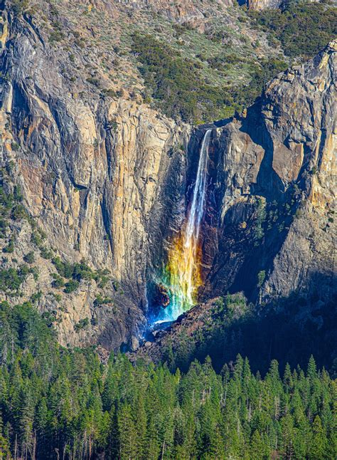 Bridal Veil Falls Yosemite National Park Water Falls Etsy