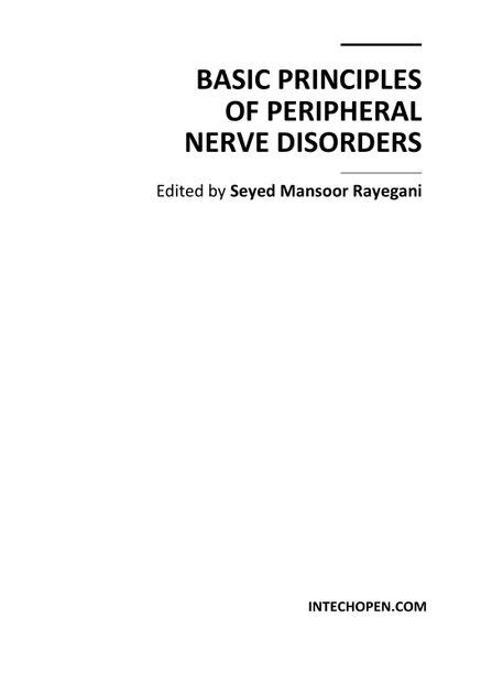 Basic Principles Of Peripheral Nerve Disorders S Pdf