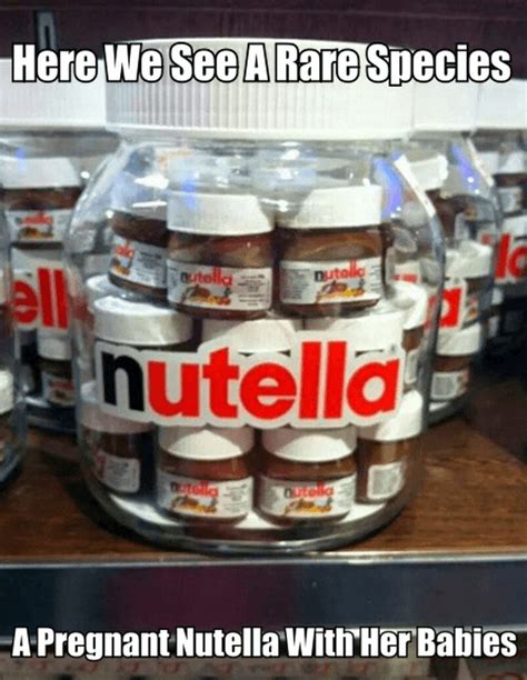 23 Funny Nutella Memes Bestfunnymemes Nutella Nutella Jar Nutella