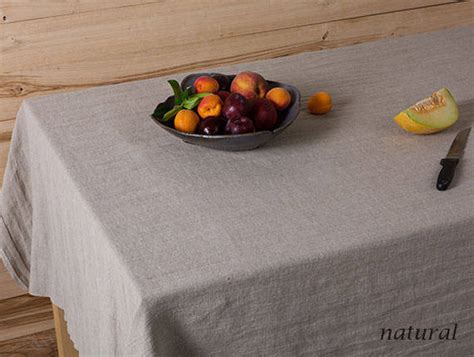 Linen Tablecloth Linen Table Cloth In Graphite Table Linens Tablecloth