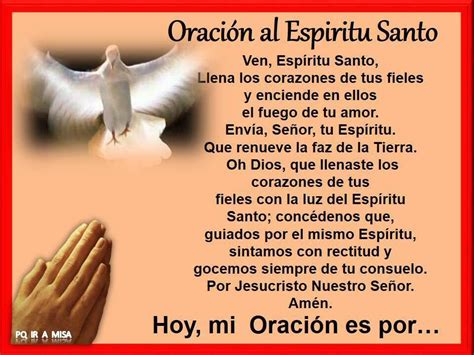 Oraciones Al Espiritu Santo Yahoo Image Search Results Oración Al