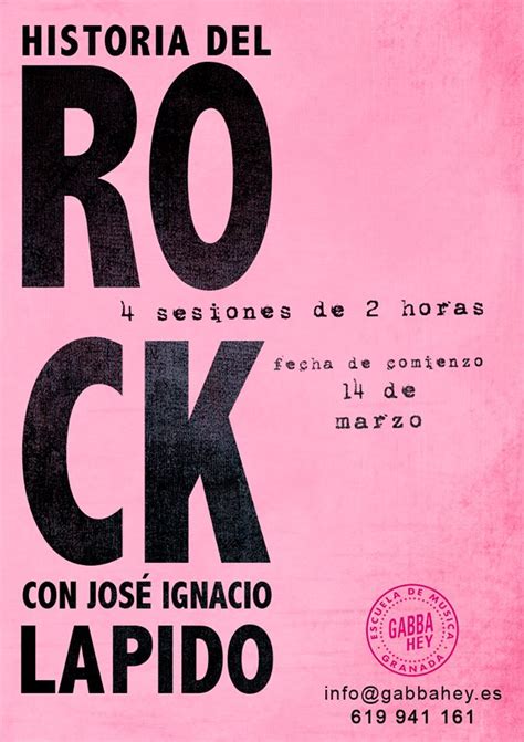 Historia Del Rock Gabba Hey Escuela De Música