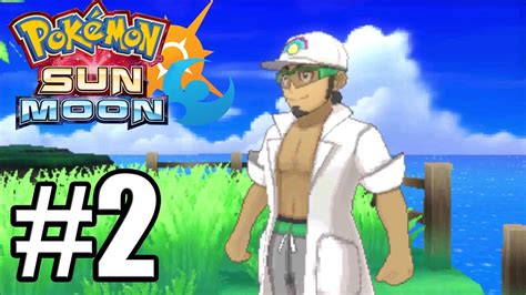 Pokemon Sun And Moon Gameplay Walkthrough Part 2 3ds Demo Youtube