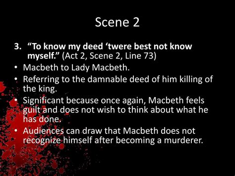 Act 2 Scene 2 Macbeth Quotes An Analysis Of Act2 Scene2 Ii 2 From Macbeth Gcse English Marked