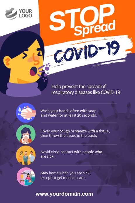 Posters & graphics accordion panels. Covid-19 Coronavirus Awareness Poster Template | PosterMyWall