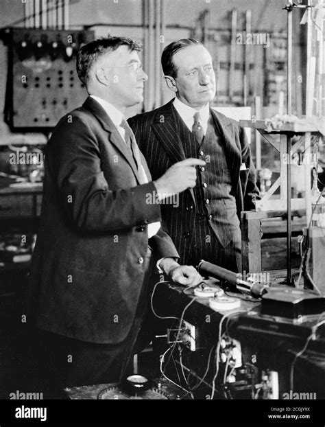 Irving Langmuir Guglielmo Marconi Hi Res Stock Photography And Images