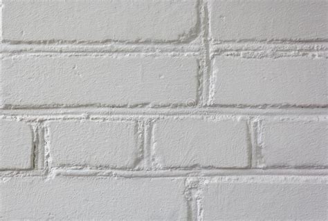 White Brick Wall Ideal As A Backdrop For Design Stock Photo Image Of