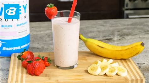 Strawberry Banana Protein Smoothie Recipe Recipe Learn
