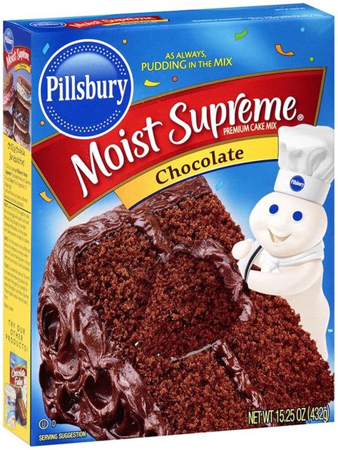 Pillsbury Moist Supreme Chocolate Premium Cake Mix Reviews 2020