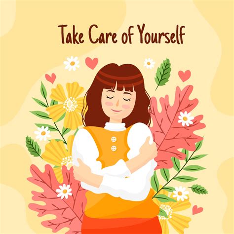 Self Care Poster 2869683 Vector Art At Vecteezy