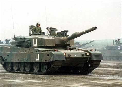 Type 90 Main Battle Tank Japan Japanese Army Technical Data Sheet
