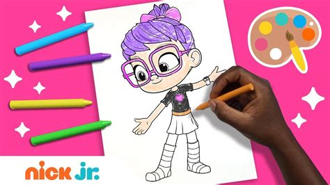 Nick jr coloring pages results. How to Color in Abby from Abby Hatcher 🤓 Coloring Pages 🖍 ...