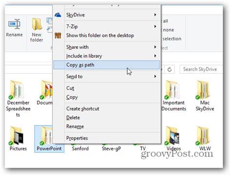 How To Copy A File Or Folder Path In Windows