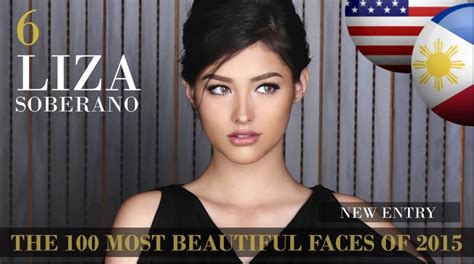 Liza Soberano Named Worlds 6th Most Beautiful Face Kathryn Bernardo