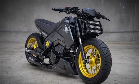 Collection by moto madness customs. Ranking The Coolest Honda Grom Custom Bikes!