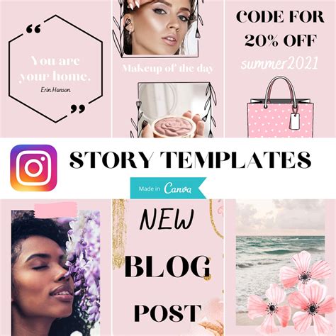 Editable Canva Pro Templates For Instagram Story In Nude Etsy My XXX