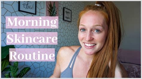 My Morning Skincare Routine For Hydrated Glowy Skin Youtube
