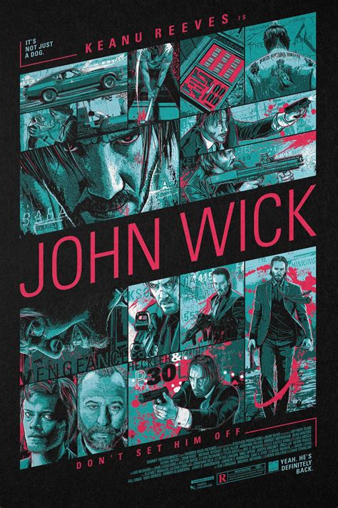 Chapter 2, wick (keanu reeves) was declared. John Wick Poster - Changethethought Studio | 영화 포스터, 영화 및 포스터