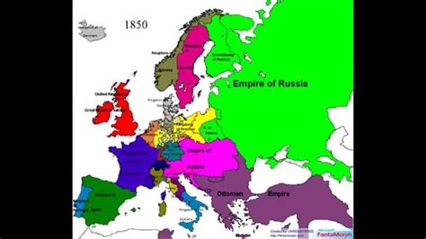Political Borders Of Europe From 1519 To 2006 With Images Europe Map