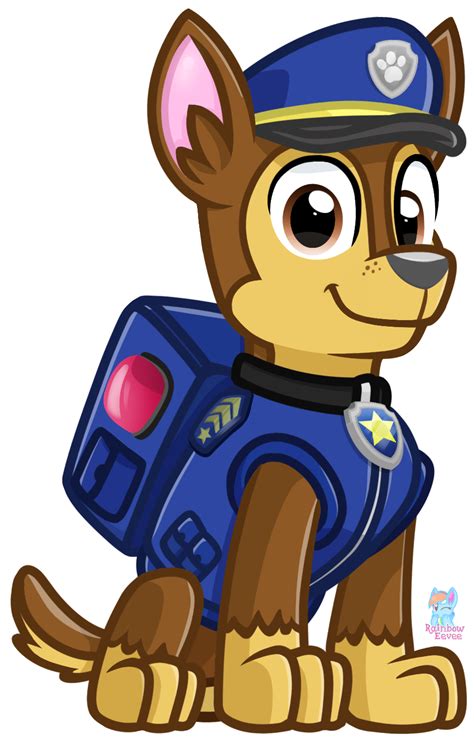 Paw Patrol Chase Vector 6 By Rainboweeveede On Newgrounds