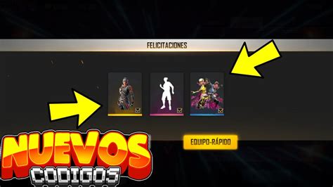 Los códigos free fire tienen un vencimiento asi sea de años, meses, días o inclusive horas, una vez este código se vence ya es imposible cambiar por ningún premio. NUEVOS CODIGOS PARA FREE FIRE QUE TE DAN 2,000 MIL ...