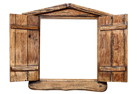 Wooden House Window Png Image Png Arts