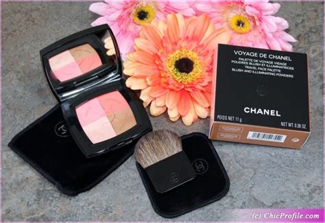 Chanel Voyage De Chanel Blush And Illuminating Face Palette Review