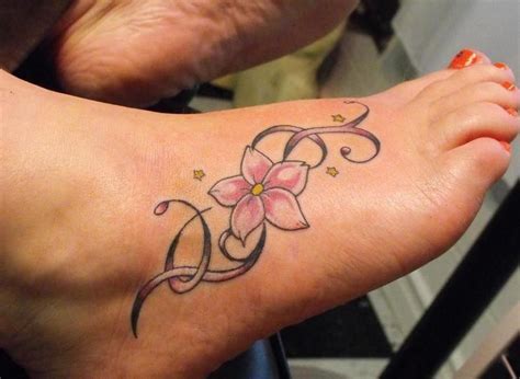 Flower Foot Tattoo Tattoosforwomen Tattoo Designs Foot Faith Foot