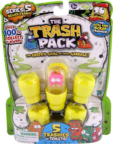 Trash Pack Series 5 Figura 5 Unidades Mx Juguetes Y Juegos