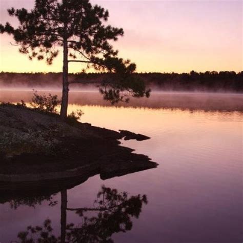Birch Lake Sunrise Mn By Brooke Distad