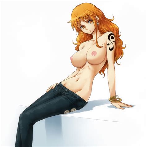 Rule 34 Nami One Piece Tagme Topless 916047