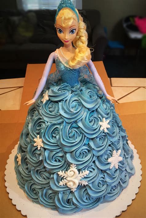 Elsa Doll Cake Doll Cake Elsa Doll Elsa Doll Cake