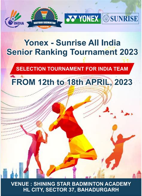 All India Senior Ranking Badminton Tournament At Bahadurgarh