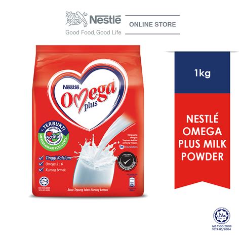 Nestlé omega plus acticol milk powder, 1kg. NESTLE OMEGA PLUS Milk Powder Soft (end 11/12/2022 12:00 AM)